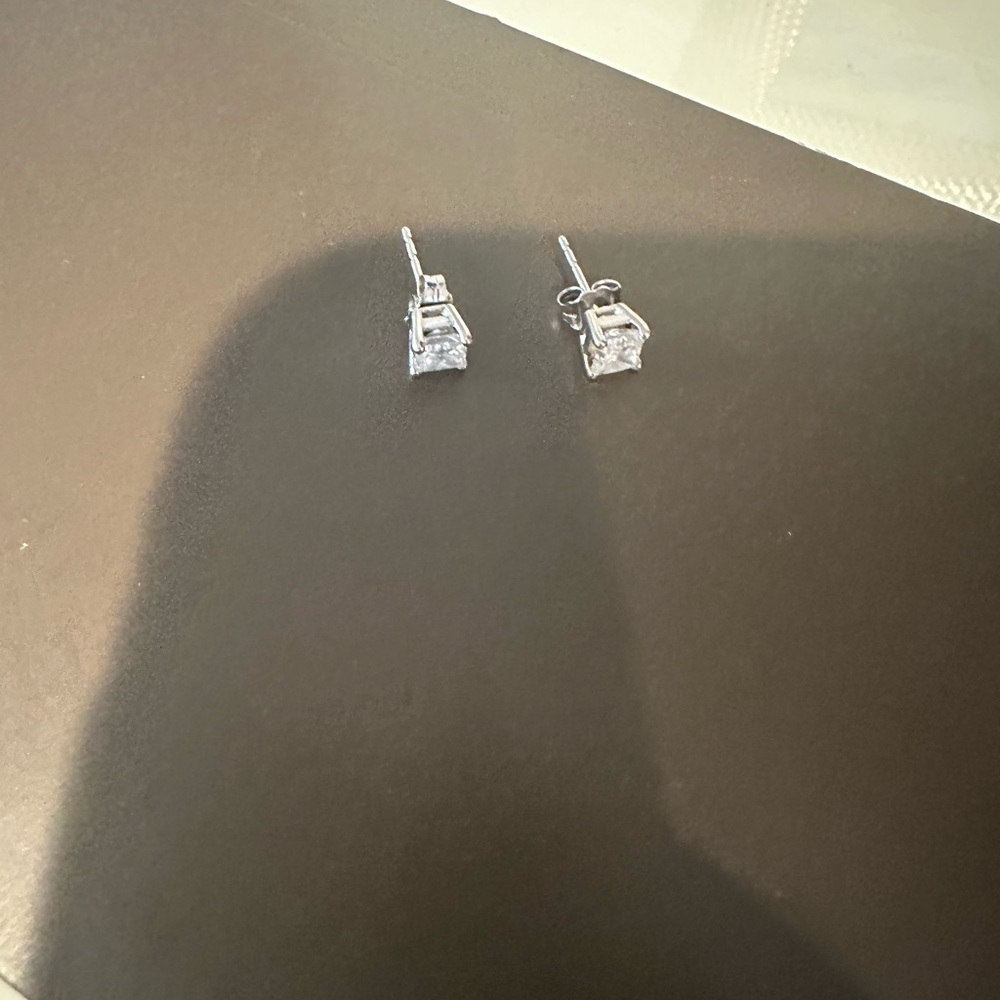 Elegant Silver Stud Earrings